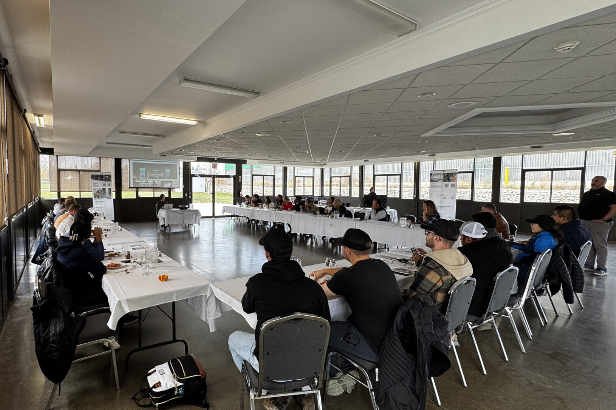 A focused in-person session with growers and industry professionals